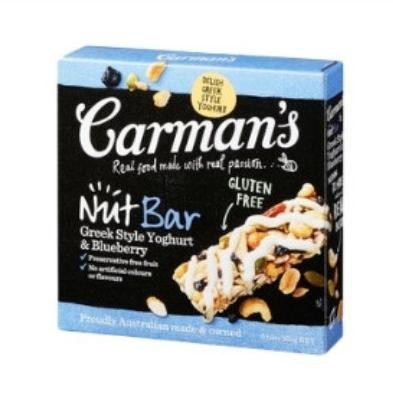 

Promo Carmans Nut Bar Greek Yogurt & Berry Isi 6 Bar/Snack Bar/Protein Bar