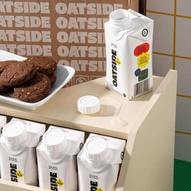 

Sale Oatside Mix Cap Oat Milk Barista&Choco 200Ml (48 Pcs/2 Karton)(Kemasan Tutup Botol) Free Tote Bag Bear | Susu Oat Barista Blend Dan Cokelat