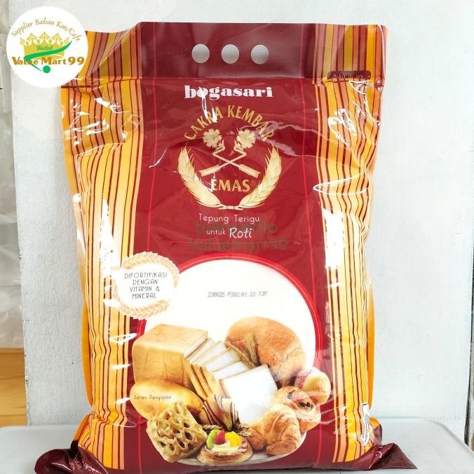 

Grosir Tepung Cakra Kembar Emas 5 Kg