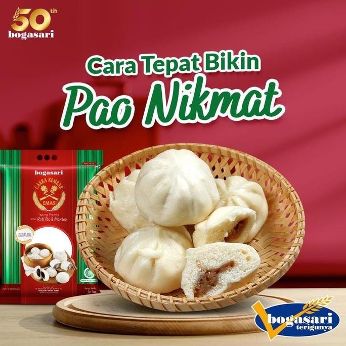 

Grosir Cakra Kembar Emas Pao Dan Mantao 5Kg Tepung Terigu Untuk Bakpao
