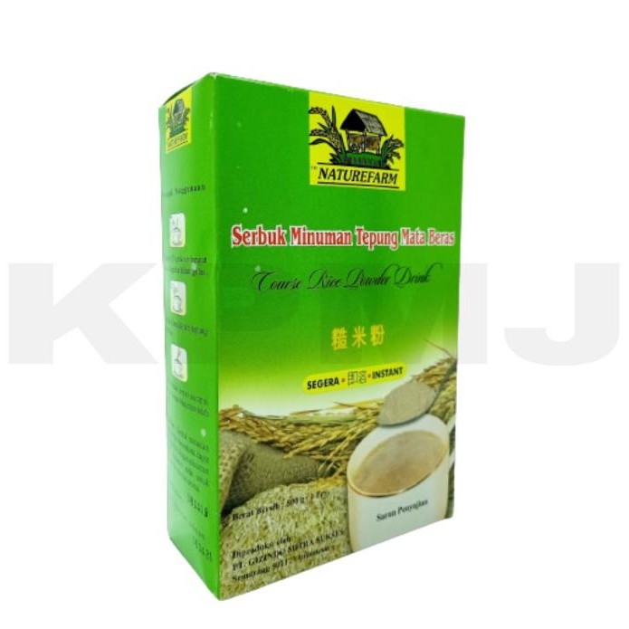 

Grosir Mata Beras - Tepung Mata Beras Naturefarm - Original 500 Gram