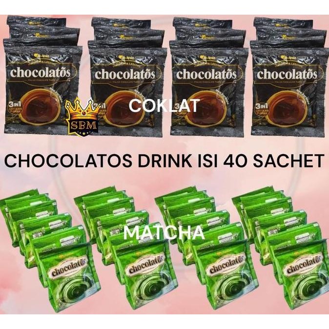

Sale Isi 40 ~ Atg ~ Chocolatos Drink Sachet Susu Chocolate