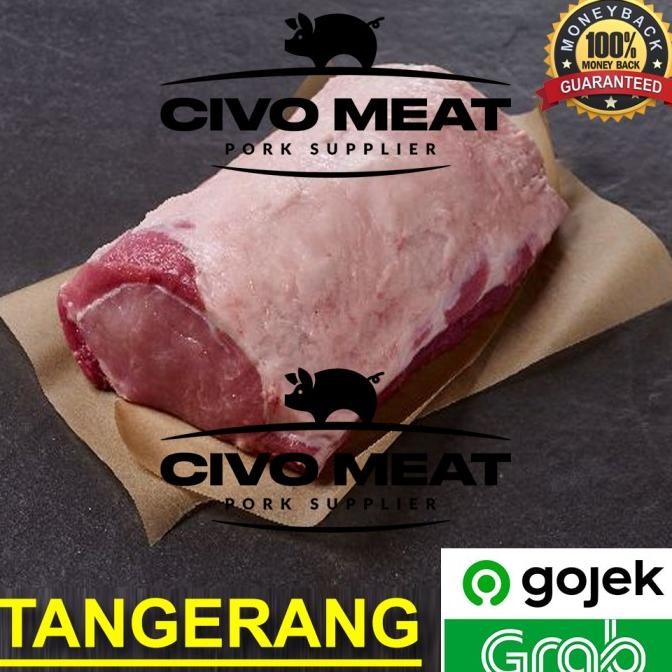 

Murah Daging Babi Karbonat / Pork Loin 1 Kg