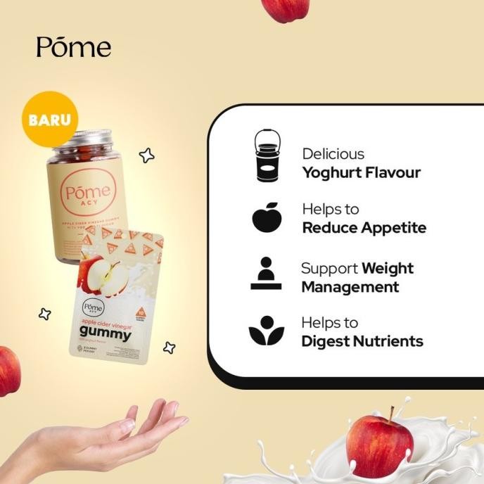 

Promo Pome Acy Gummy Pome Dengan Varian Rasa Yoghurt Menyegarkan