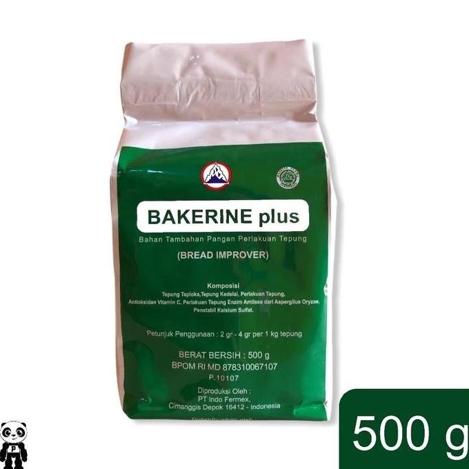 

Promo Bakerine Plus Bread Improver 500G Pelembut Roti