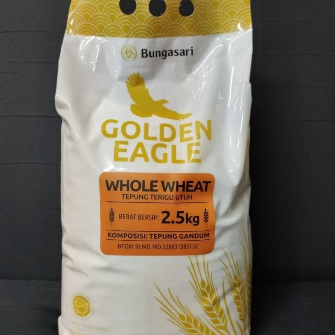 

Grosir Golden Eagle Whole Wheat / Tepung Gandum 2,5Kg