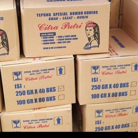 

Sale Tepung Putri Serbaguna@250Gram (1Dus Isi 40Bks)