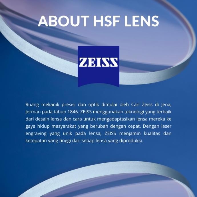 Murah ZEISS SV RX LENSES BLUEGUARD SPH 1.60 Non COD