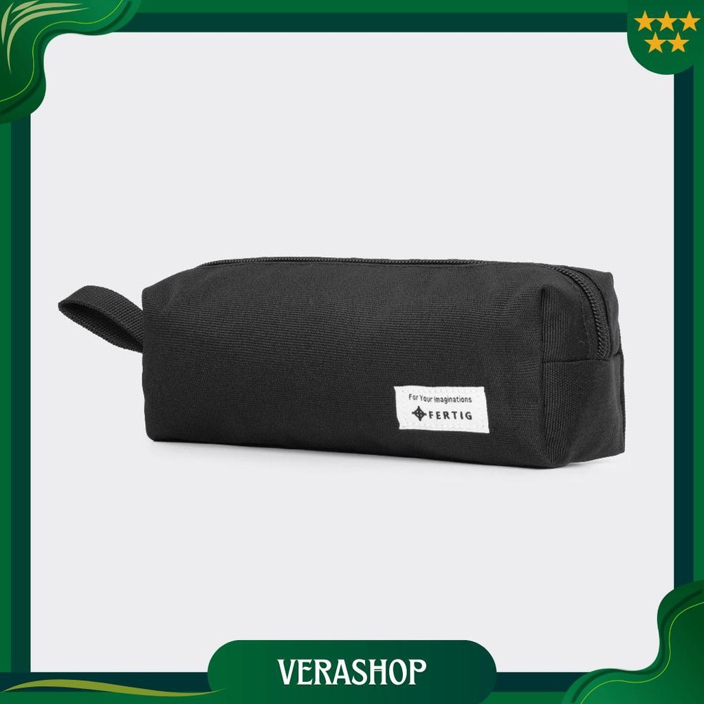 

Fertig - Melbi Black - Pencil Case - Tempat Kotak Pensil - Cocok Untuk Perlengkapan Sekolah/Kantor Promo