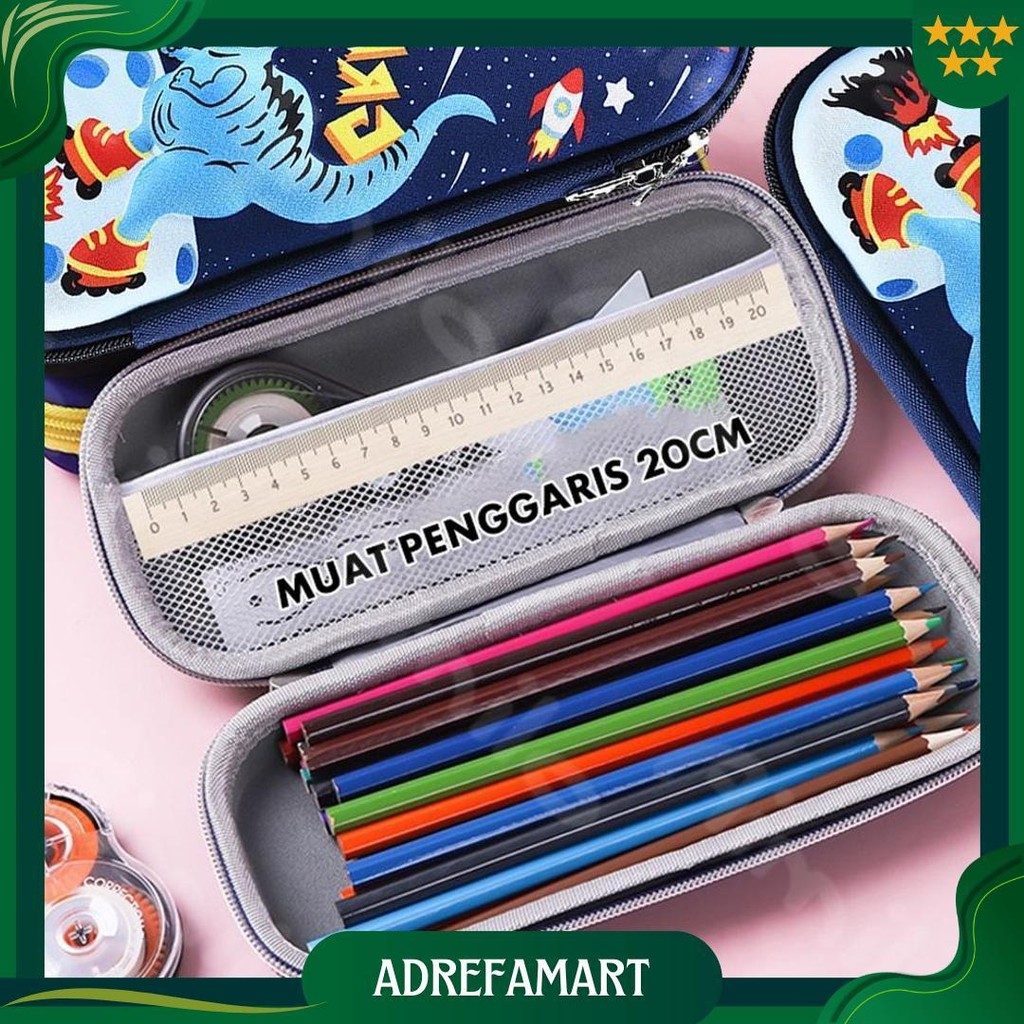 

[Ready] Aimilo Tempat Pensil Aesthetic 3D Tempat Pensil Anak Laki Laki Waterproof Kotak Pensil Anak Perempuan Alat Tulis Sekolah Ori