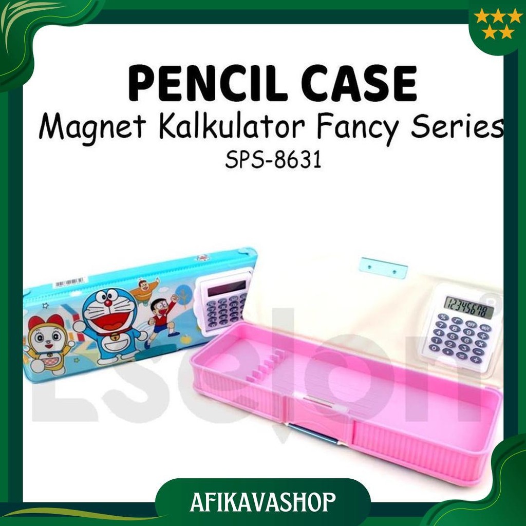 

Kotak Pensil Magnet Kalkulator Karakter 8631 / Kotak Pensil Tanpa Serutan Sale