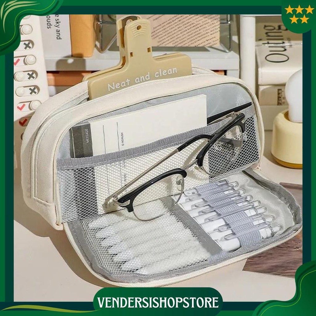 

Tempat Pensil Korea Multi Sekat Ukuran Besar Promo 4.4