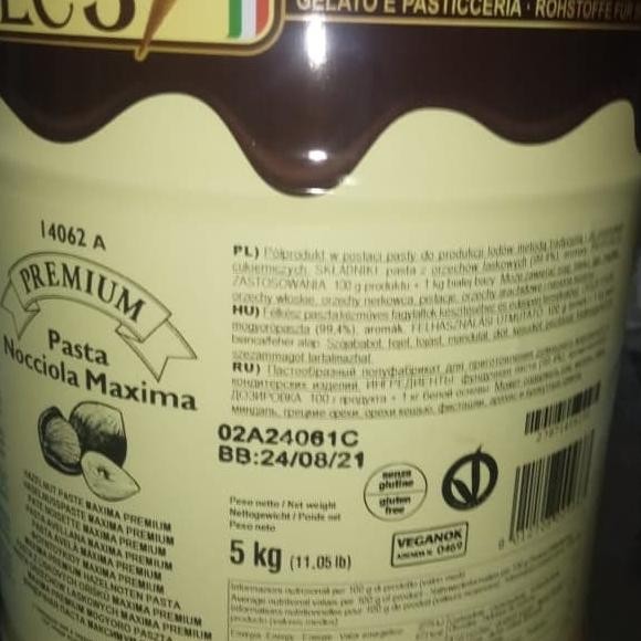 

Sale Mec3 Hazelnut Paste / Pasta Nocciola Maxima Pure Gelato Pudding 200Gr
