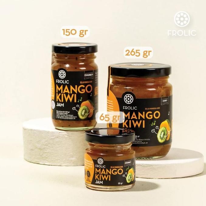 

FROLIC Selai Buah Mangga Kiwi - Mango Kiwi Jam