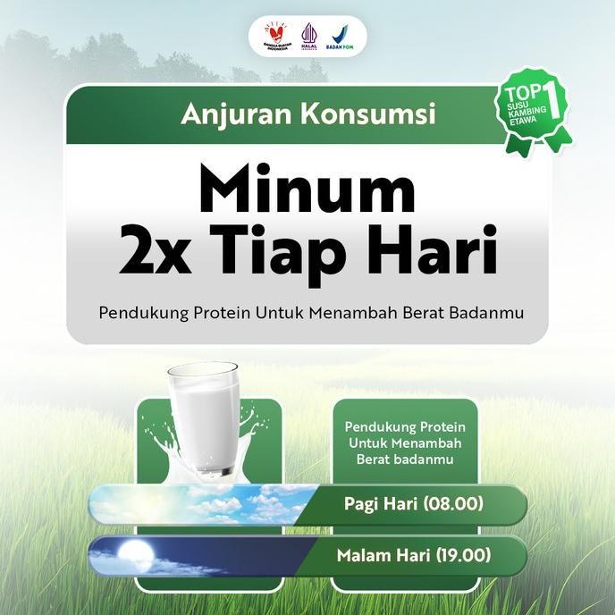 

Sale Susu Penambah Berat Badan Ideal Varian Kambing Etawa Full Cream