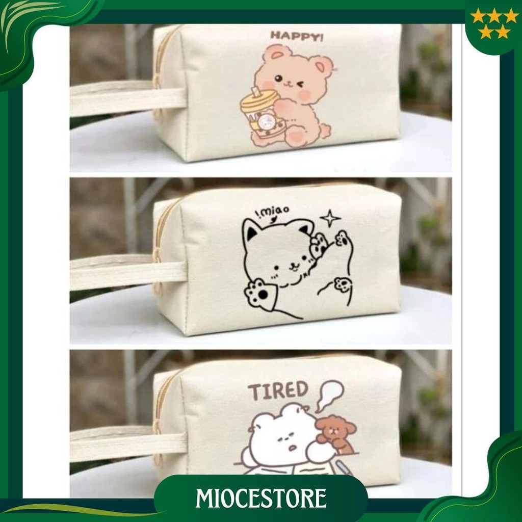 

Kotak Pensil / Pouch Make Up Lucu Ori