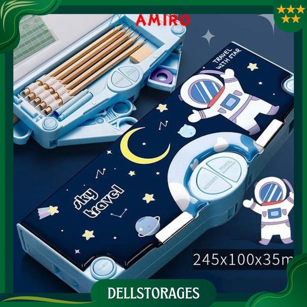 

Pensil Box Mekanik Multifungsi Lengkap Kotak Pensil Tempat Pensil Karakter Waterproof Kotak Pensil Anak Tulis Lucu Sekolah Hampers Promo 4.4