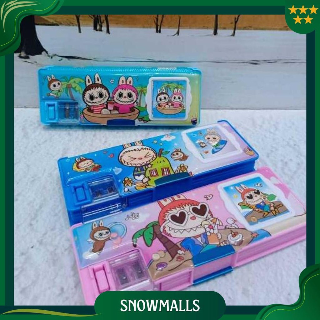 

Kotak Pensil Ada Kalkulator/Pencil Case Kalkulator/Tempat Pensil Magnet Kalkulator Cod
