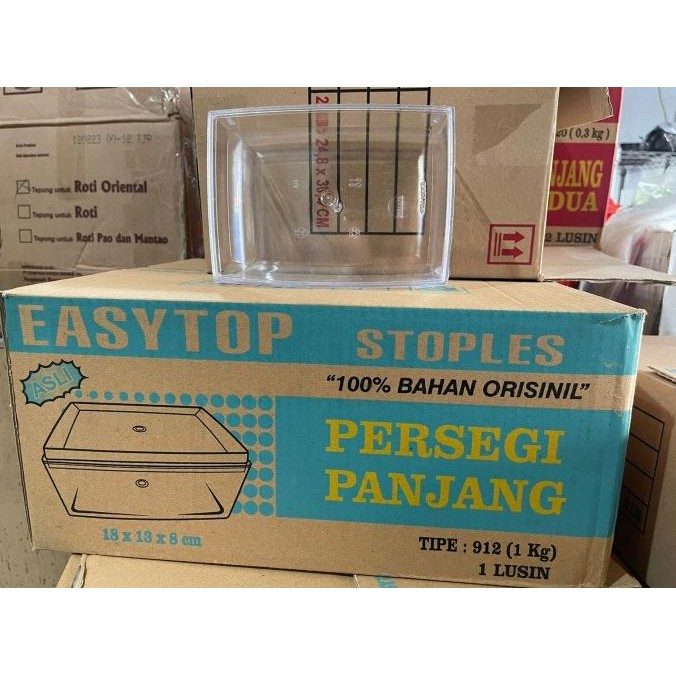 

Grosir Toples Easytop 912 Persegi Panjang Isi 1Lusin - Gosend Grab