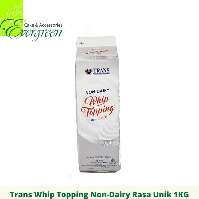

Promo Kfi/ Trans Whip Topping Silver Nabati Non-Dairy 1Kg X 12