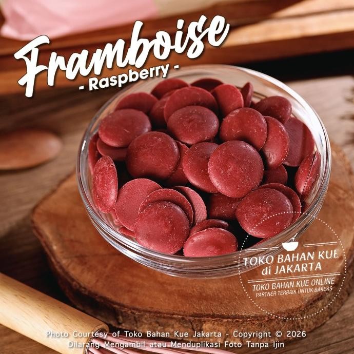 

Promo Valrhona Chocolate Inspiration Raspberry Framboise 100Gr Couverture