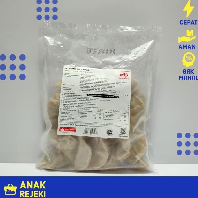 

Sale Gyoza Chicken Frozen Ajinomoto 30Pcs - Ayam Dan Sayuran Halal Premium