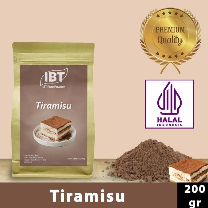 

Sale Pure Tiramisu Powder Murni Bubuk Import Makanan Kue 200 Gr