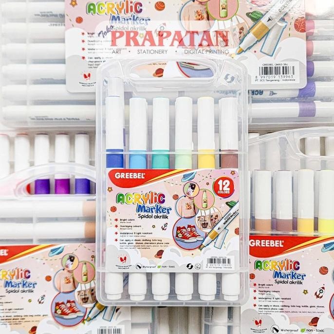 

Greebel Acrylic Marker Set GMAS | Spidol Akrilik