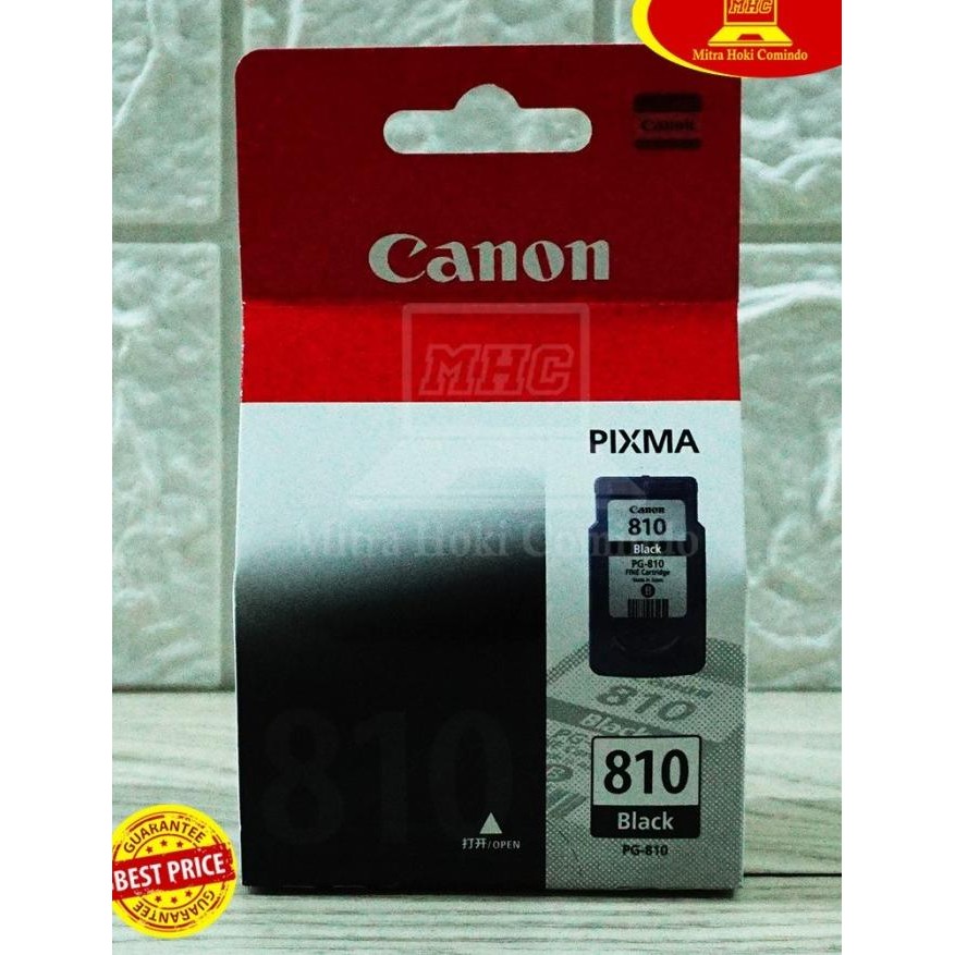 Cartridge 810 Bk Black Cartridge Canon Printer Ip2770 Mp237 - Ori Co