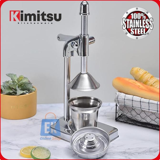 Alat Peras Jeruk Stainless KIMITSU KJM-202 | Alat Peras Jeruk Manual | Alat Peras Jeruk Besar | Alat
