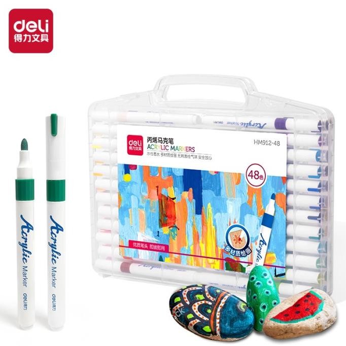 

Deli Spidol Akril / Acrylic Marker 64 Color HM912