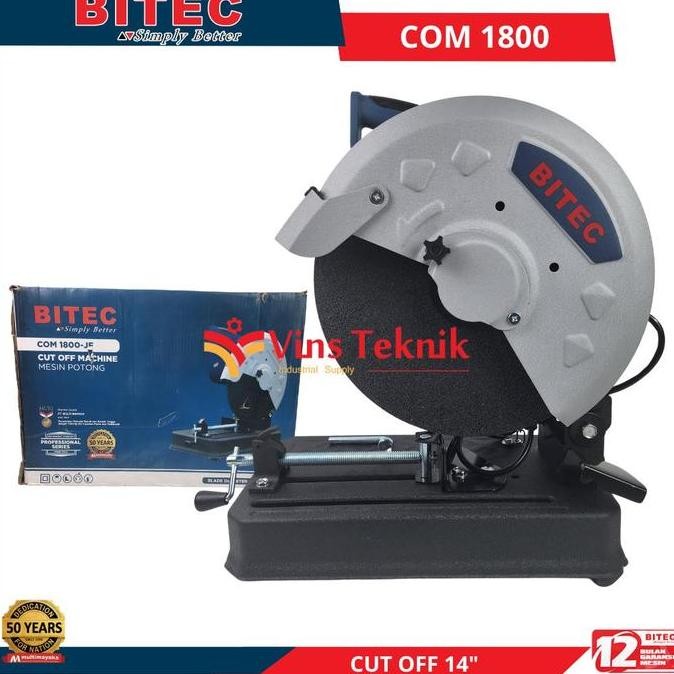 Sale Mesin Potong Besi Cutoff Cut Off 14" Chapsaw Bitec Com1800 Com 1800