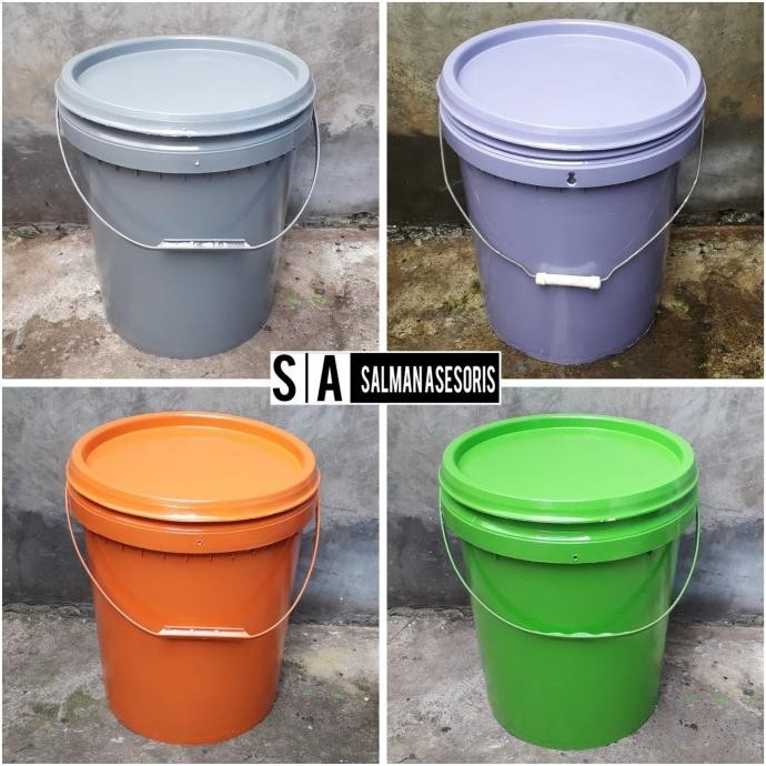 Ember Plastik 20 Liter Tempat Sampah