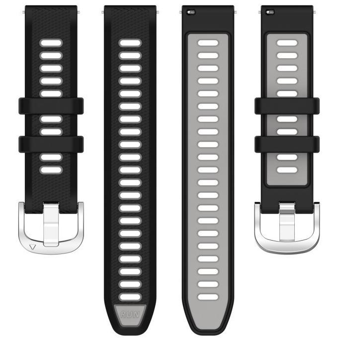 Strap Tali Jam Coros Pace 2 - Coros Apex 2 - Coros Apex 42Mm Model Gm Twotone Rubber 20Mm Terlaris