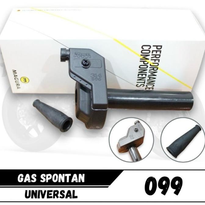 GAS SPONTAN MAGURA 314 DUO ORIGINAL GAS KONTAN MAGURA NINJA CB RX KING