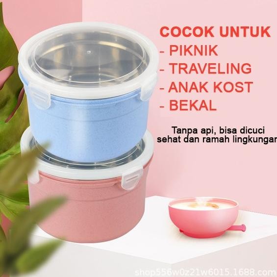 Panci Pemanas Tanpa Api/Listrik Lunch Box Penghangat Makanan