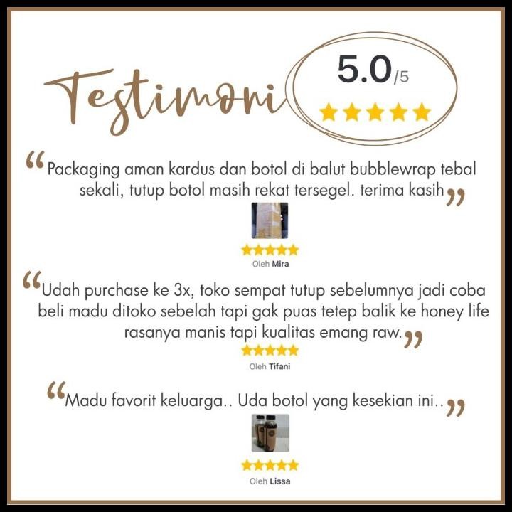 

Madu Asli Hutan Honey Life Suku Baduy |Madu Murni Forest Honey 650Ml Original Best Seller
