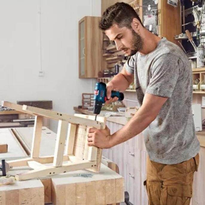 Promo Bosch Cordles Impact Drill Bor /Mesin Bor Baterai 12V Gsb 120Li+35Acc