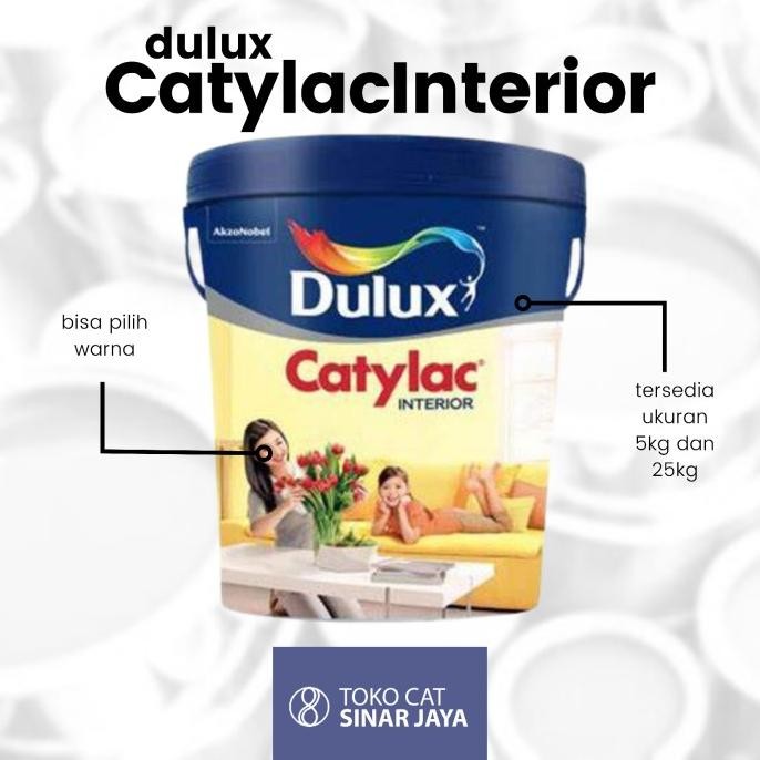 Cat Tembok Dulux CATYLAC 5KG