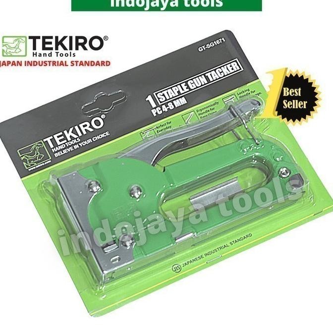 

TEKIRO STAPLE GUN TACKER/STAPLES TEMBAK GUN 4-8 MM/STAPLER JOK MOTOR ORIGINAL DAN TERPERCAYA