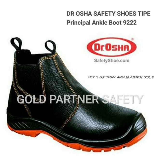 Safety Shoes Dr Osha 9222 Principal Ankle Boot % Original Hd New Stok
