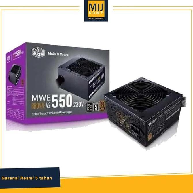 PSU Powersupply Cooler Master CoolerMaster MWE 550 Bronze V2