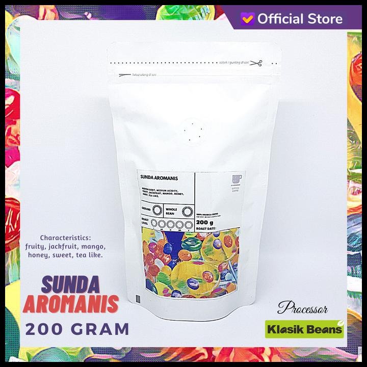 

Sunda Aromanis Natural 200 Gram By Sutoyo Coffee Original Best Seller