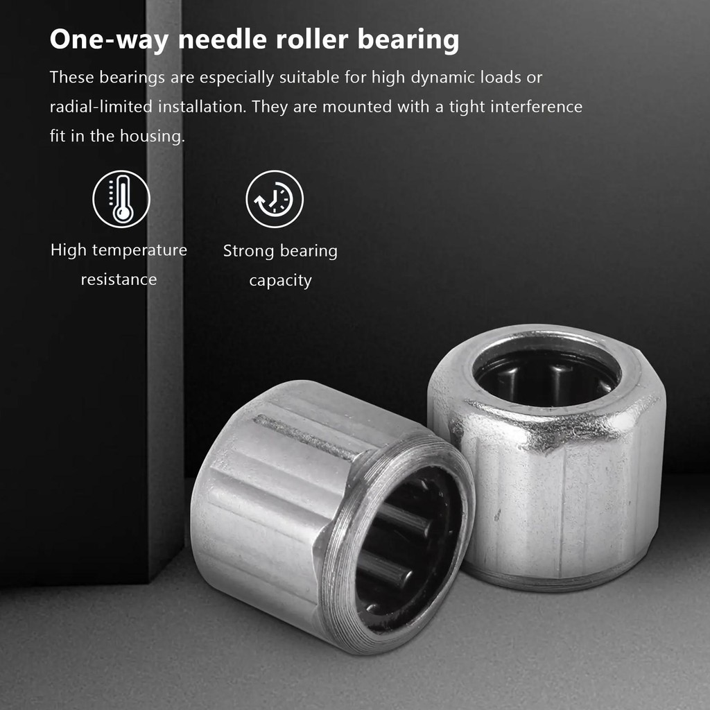 IMPORT 10PCS NEEDLE BEARING HF081412 OUTER RING OCTAGON ONE-WAY NEEDLE ROLLER BEARING 8X14X12MM FOR 
