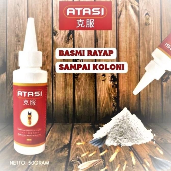 Racun Pembasmi Rayap ATASI Bubuk Anti Rayap Termite Powder murah