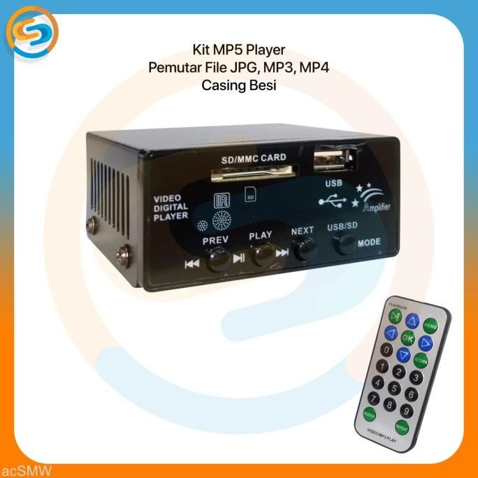 box mini usb kit MP5 video player casing besi