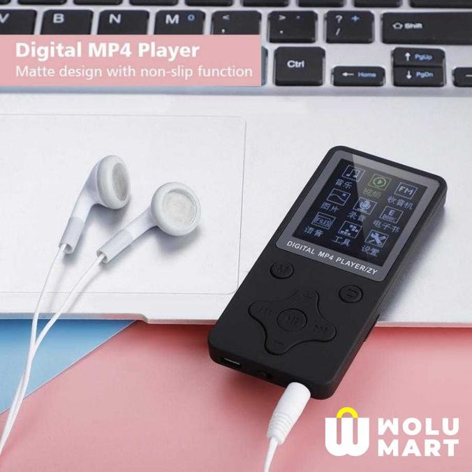 ZYZY Mini MP4 Player Mp3 Portable Music Player TF Card Slot
