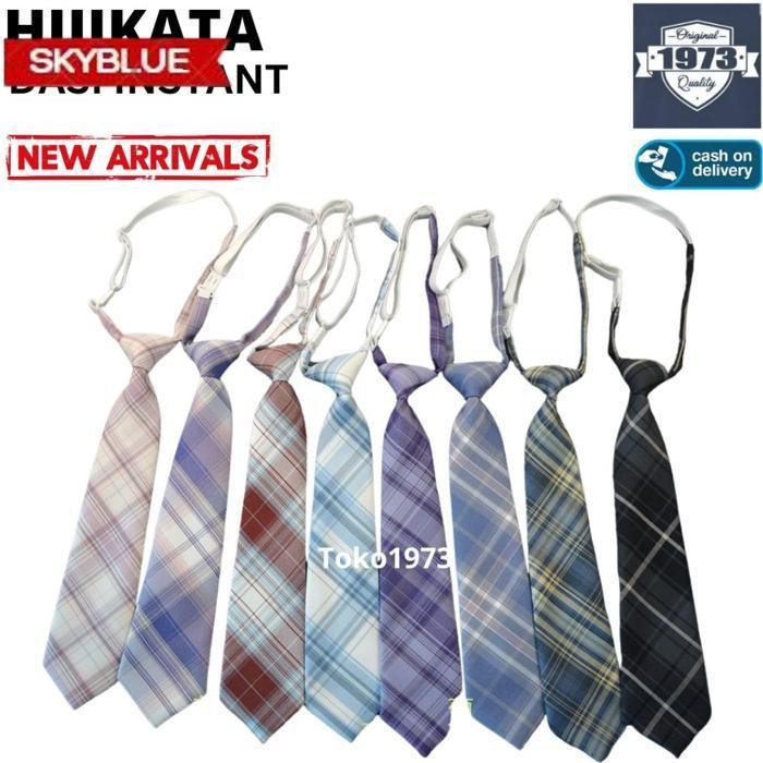 Termurah Hijikata Tie Dasi Instant Dasi Seifuku Jk Uniform School Dasi Pria Dasi Cosplay Japanese Ko
