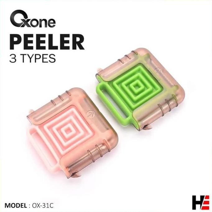 Pengupas Buah Oxone OX-31C - 3 Types Peeler Stainless High Quality