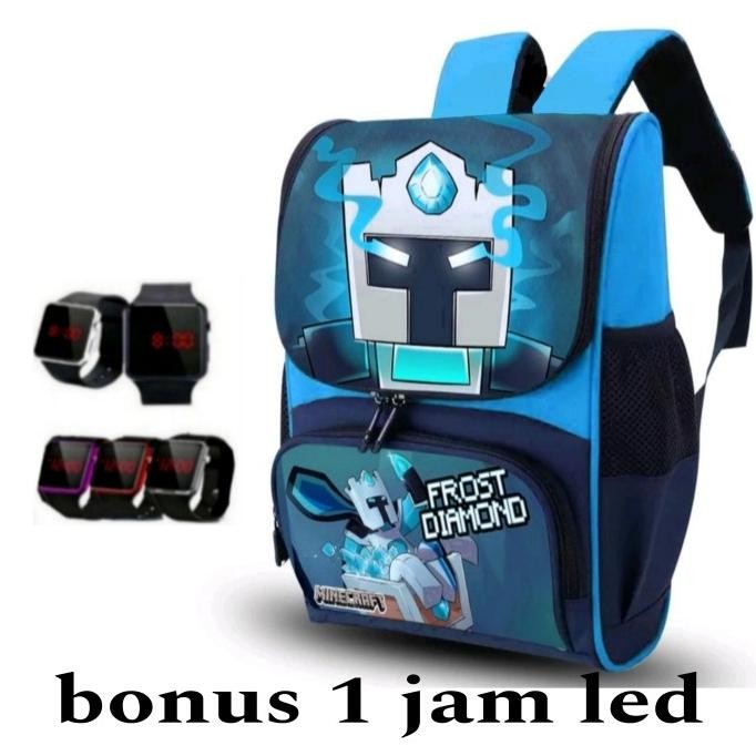 Murah tas anak laki - tas diamond frost - tas anak cowok - tas sekolah anak Berkualitas